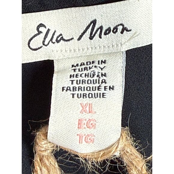 Ella Moon Dress Big Bell Sleeves Multicolor Paisley‎ Size XL Boho Goth Artsy NWT - Picture 9 of 16